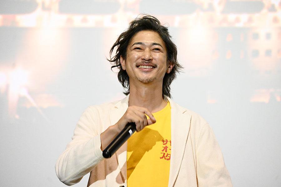 映画『フロントライン』舞台挨拶にて、窪塚洋介「先週の舞台挨拶は２０分だったのに、小栗旬が来たら３０分になった」と暴露する場面も（６月２８日・大阪市内）