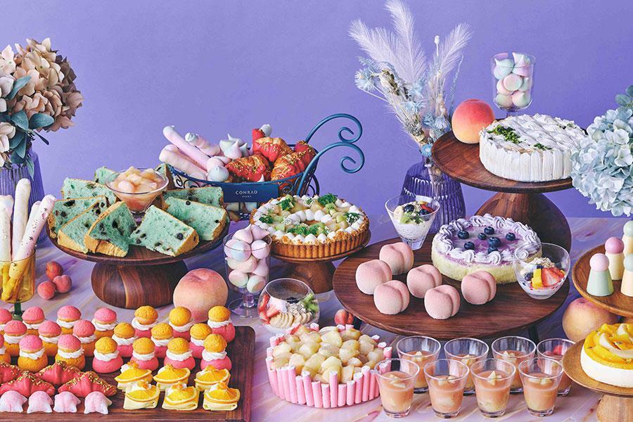 　コンラッド大阪「『Ｃｒａｆｔ Ｙｏｕｒ Ｐａｒｆａｉｔ』ピーチ＆ヨーグルトスイーツビュッフェ」８０００円