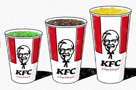 　ケンタッキーで「ドリンク全サイズ１００円」キャンペーン実施