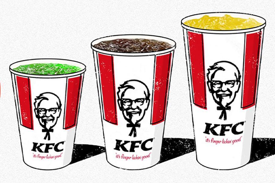 　ケンタッキーで「ドリンク全サイズ１００円」キャンペーン実施