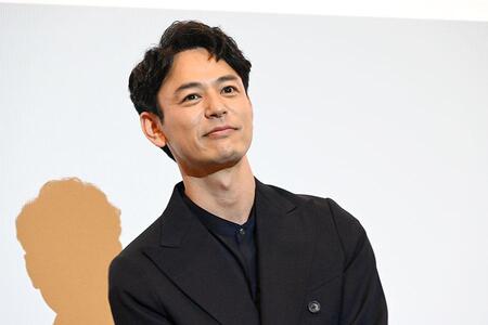 　『宝島』舞台挨拶に登壇した妻夫木聡（７月４日・大阪市内）