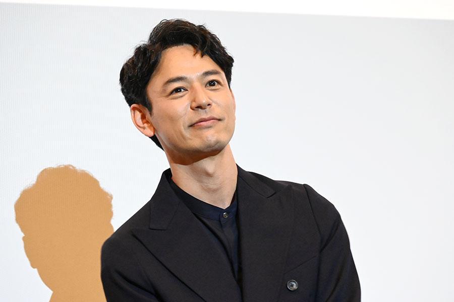 　『宝島』舞台挨拶に登壇した妻夫木聡（７月４日・大阪市内）