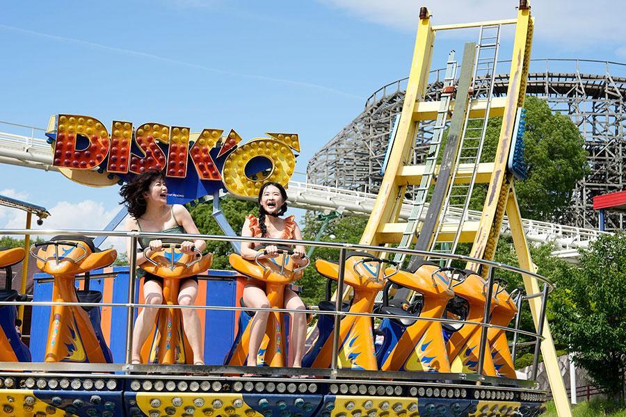 水着でのアトラクション乗車 イメージ