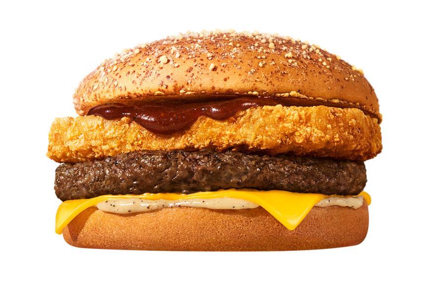　マクドナルドのハワイフェア新作バーガー「ザク切りポテト＆肉厚ビーフ やみつきチーズペッパー」（５４０円～）