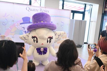 「トップスター並の人気？」宝塚大劇場に「大きくて可愛い」キャラクター降臨