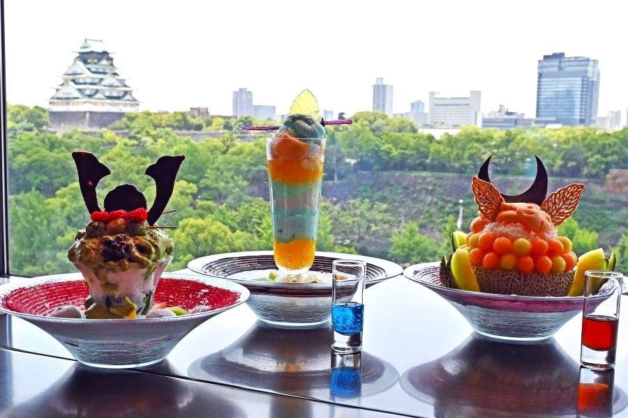 　かき氷好きだけでなく、歴史好きも見逃せない、戦国武将がテーマのかき氷３種