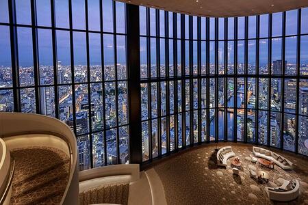 　「コンラッド大阪」からの眺望