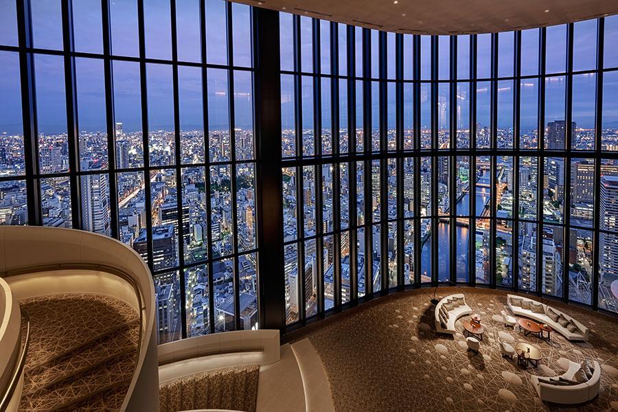 　「コンラッド大阪」からの眺望