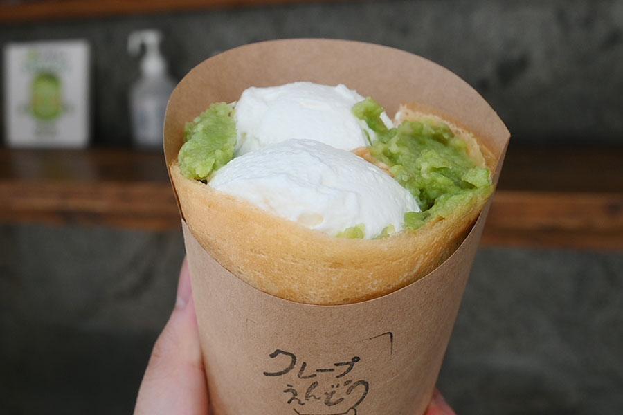 　１番人気の「ずんだ生クリーム」（７５０円）