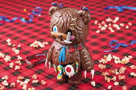 USJ ハロウィンホラーナイト ハミクマ グローブ チェック シャツ