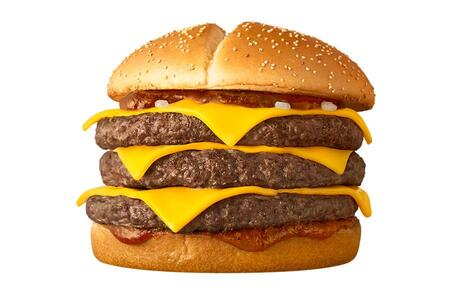 　マクドナルド期間限定メニュー「炙り醤油風 トリプル肉厚ビーフ」（８２０円～）