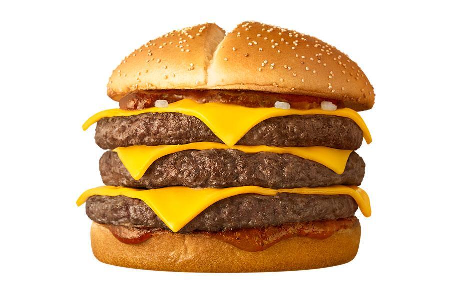 　マクドナルド期間限定メニュー「炙り醤油風 トリプル肉厚ビーフ」（８２０円～）