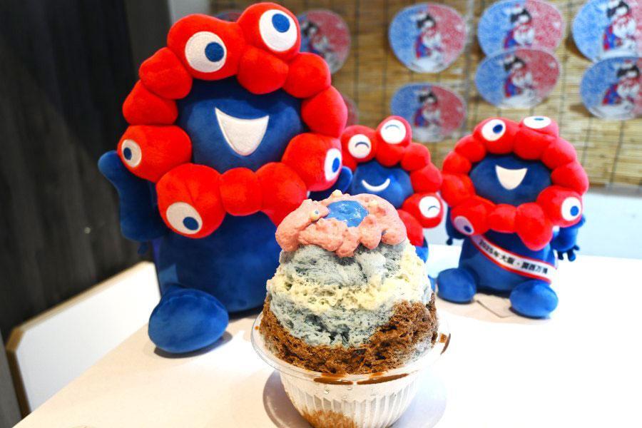 　『大阪・関西万博』で８月１０日まで販売される「京氷菓つらら」の「スカイリング脈拍エスプーマ」（２０２５円）（２０２５年８月７日／大阪・関西万博　撮影：Ｌｍａｇａ.ｊｐ編集部）