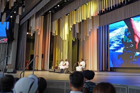 　『２０２５大阪・関西万博』８月１２日（火）アフリカ・コモロ連合のナショナルデーの様子（１２時／Ｌｍａｇａ.ｊｐ撮影）