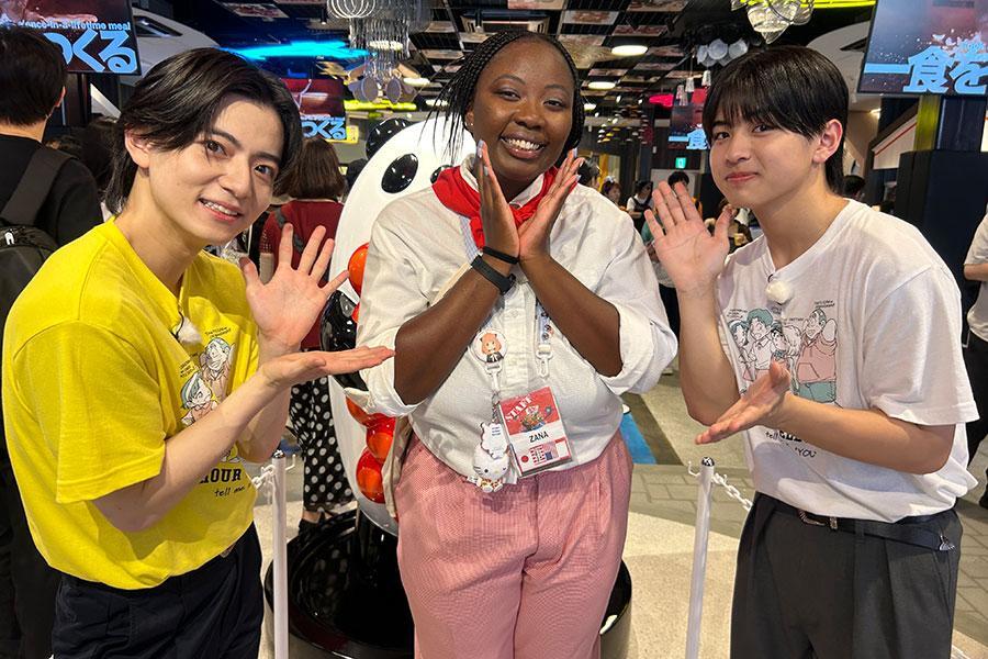 　「２４時間テレビ」万博ロケの様子　©読売テレビ