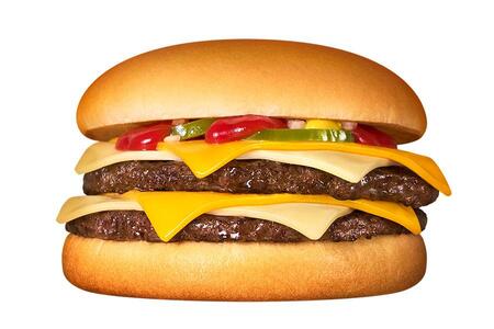 　マクドナルド「チーズチーズダブルチーズバーガー」（５００円～）