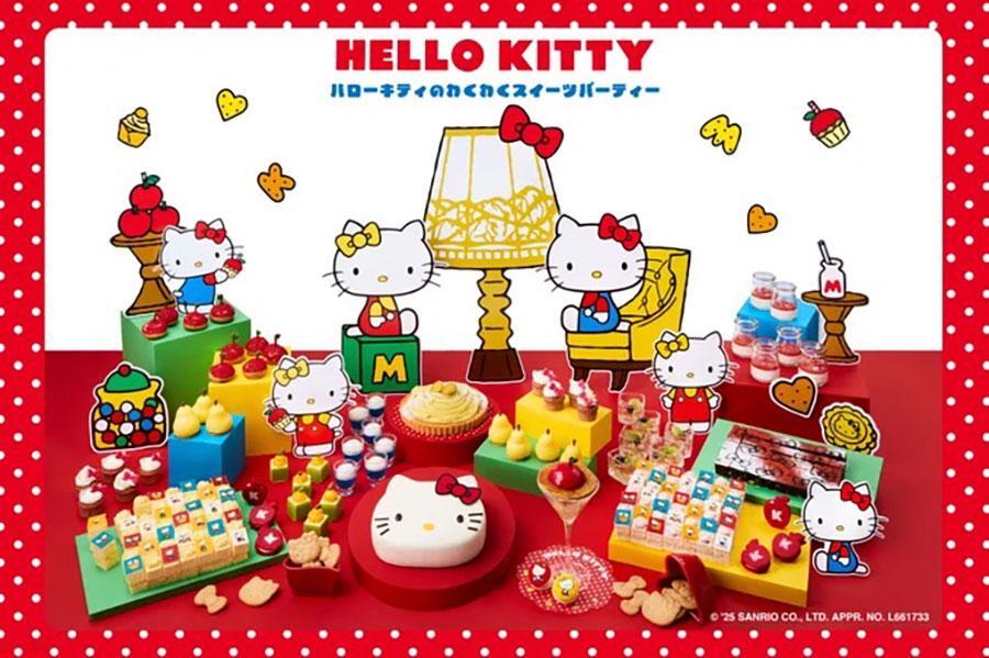 　「ハローキティのわくわくスイーツパーティー」のメインビジュアル