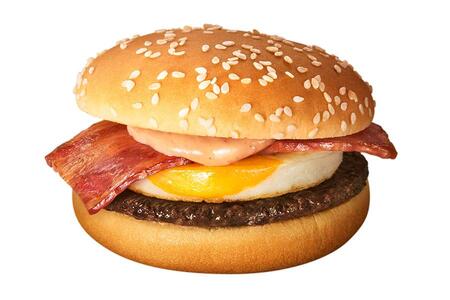 マクドナルド「月見バーガー」（440円～）は８年ぶりにリニューアル