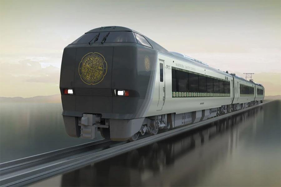 　「まほろば」第２編成「悠久（ゆうきゅう）」外装イメージ