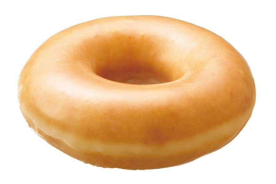 　クリスピー・クリーム・ドーナツの看板商品「オリジナル・グレーズド」（通常２１６円）