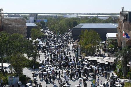 　『大阪・関西万博』一般来場者数が過去最多となった８月３０日（土）の様子（Ｌｍａｇａ.ｊｐ撮影）