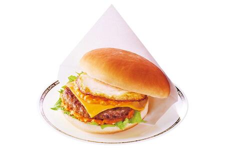 　コメダ珈琲店「お月見フルムーンバーガー」（７７０円～）