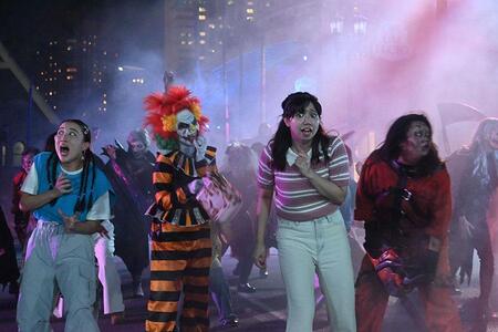 　５日からはじまる『ストリート・ゾンビ』の様子（９月３日・ユニバーサル・スタジオ・ジャパン）