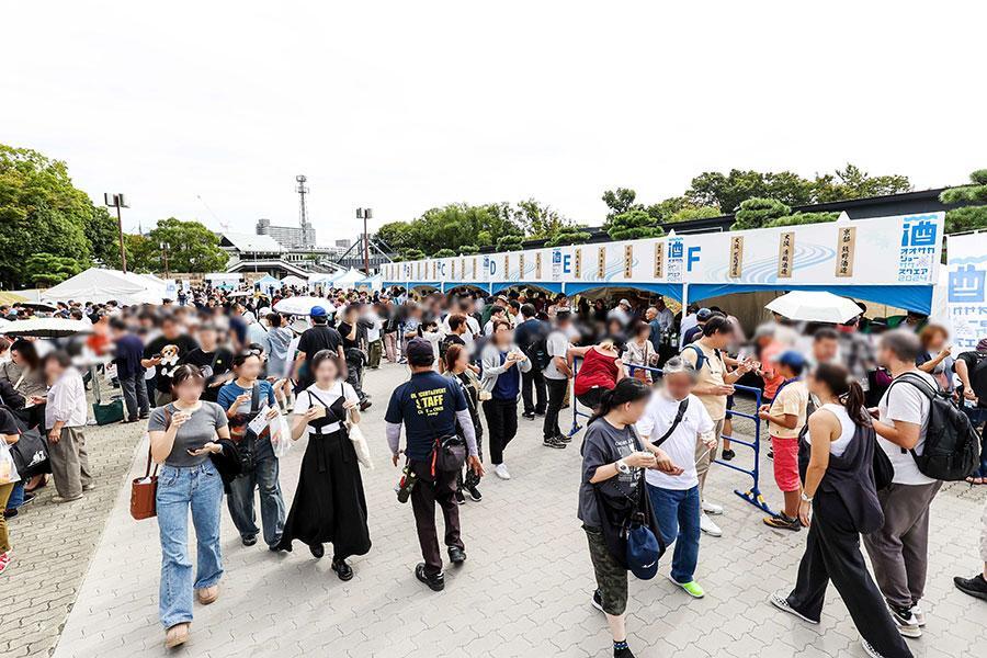 　２０２４年に開催された『オオサカ サケ スクエア』の様子