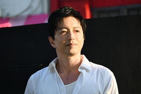 『沈黙の艦隊　北極海大海戦』の大阪プレミアイベントより、主演の大沢たかお（９月９日 大阪市内・Ｌｍａｇａ.ｊｐ撮影）