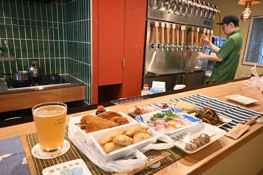 　水道筋商店街を丸ごとその場で味わえる「Ｂｒａｓｓｅｒｉｅ ａ Ｒｏｕｔｅ （ブラッスリー ア ルート）」