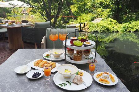 「フォーシーズンズホテル京都」の期間限定「オータムアフタヌーンティー」