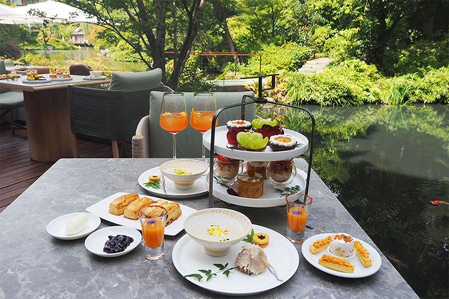 「フォーシーズンズホテル京都」の期間限定「オータムアフタヌーンティー」