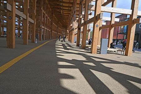 　『大阪・関西万博』で４月に撮った写真を振り返ると、驚くほど空いている…！（４月１５日・１５時／Ｌｍａｇａ.ｊｐ撮影）