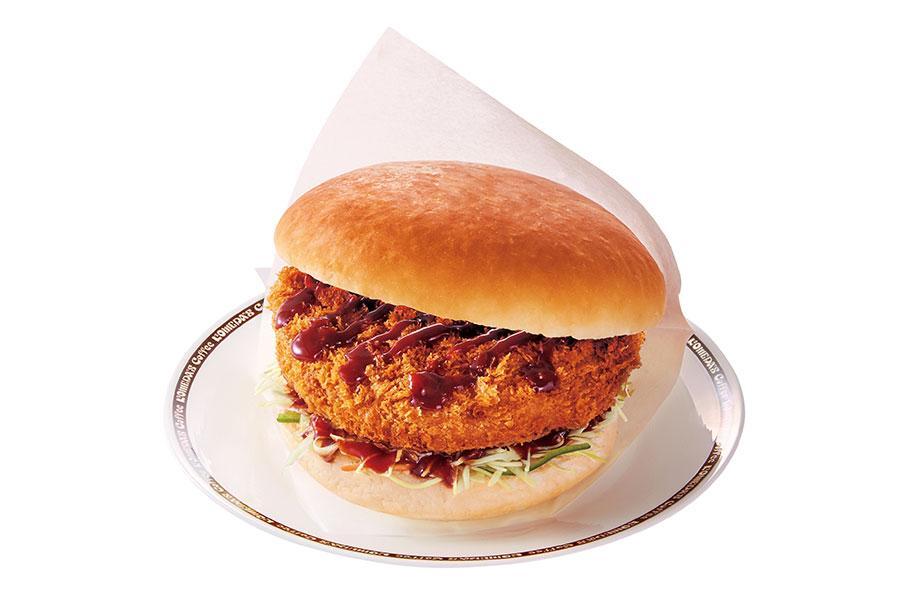 　コメダ珈琲店「ドデカメンチバーガー」（８９０円～）