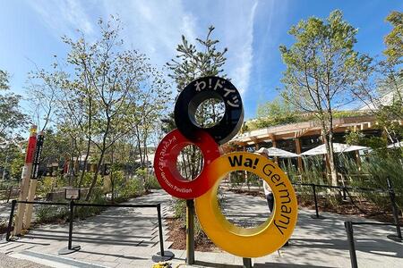 「大阪・関西万博」でも人気を誇った「ドイツパビリオン」（Ｌｍａｇａ.ｊｐ撮影）