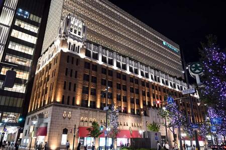 　閉店後、夜の大丸心斎橋店をめぐる建築ツアーに密着しました（１０月２０日／大丸心斎橋店本館）