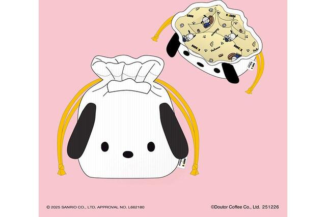 ドトールコーヒーから「ポチャッコ福袋」、ぬいぐるみや巾着など…ここ