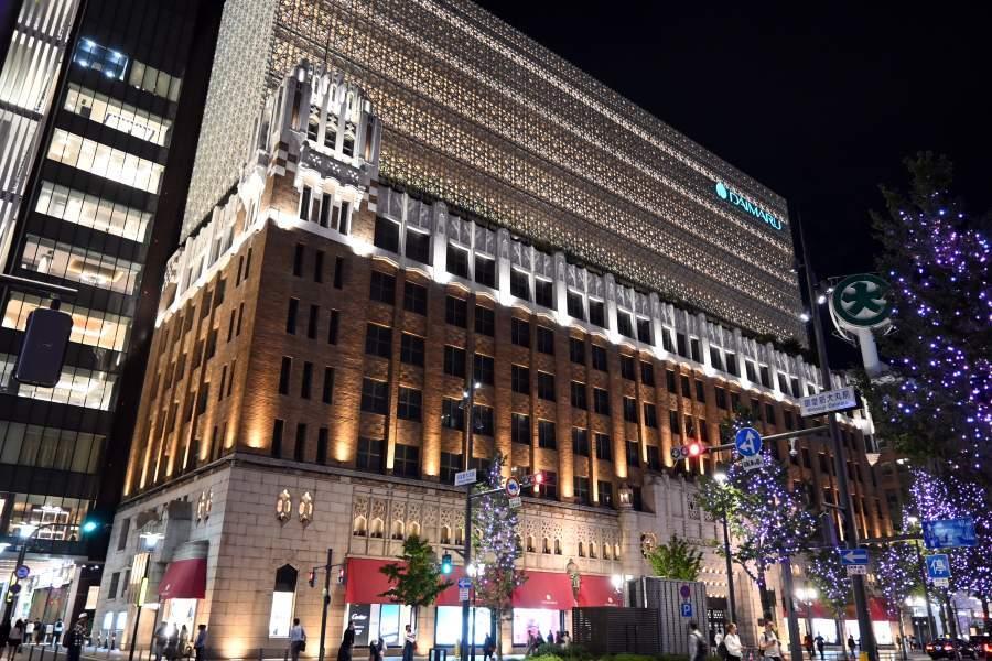 　閉店後、夜の大丸心斎橋店をめぐる建築ツアーに密着しました（１０月２０日／大丸心斎橋店本館）