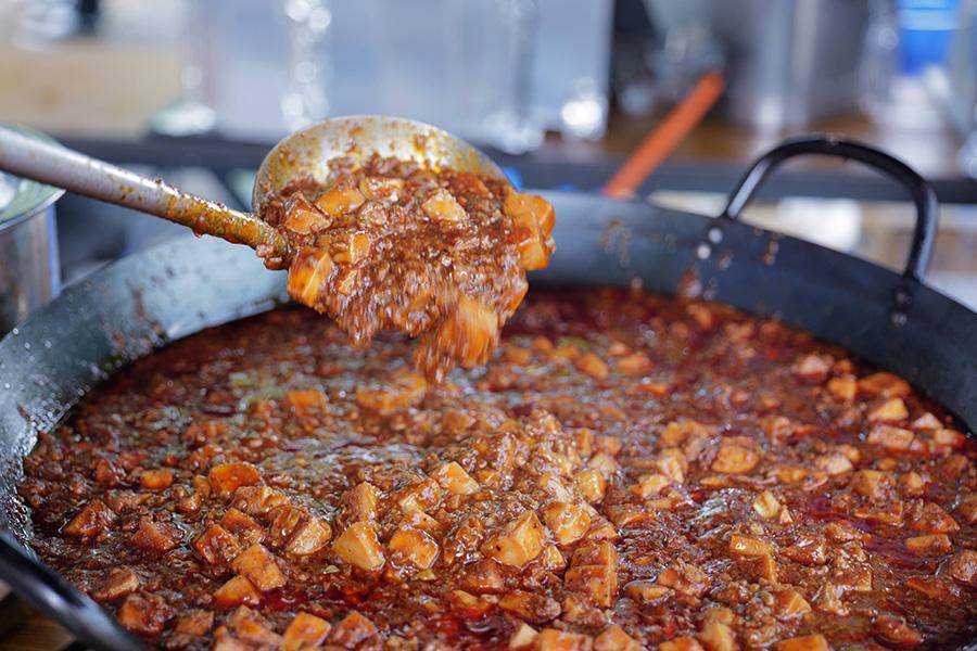 　『四川フェス大阪２０２５』の出店店舗の料理イメージ