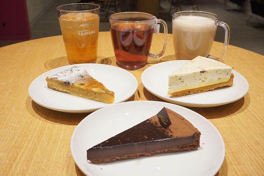 「スターバックス　ティー＆カフェ」で関西初上陸するスイーツたち（Lmaga.jp撮影）