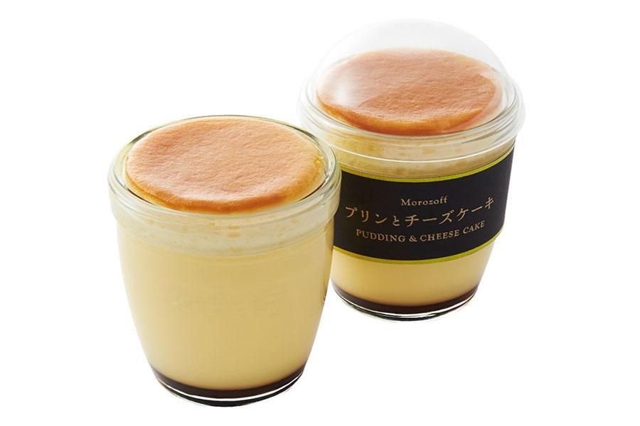 　モロゾフ「プリンとチーズケーキ」（４８６円）