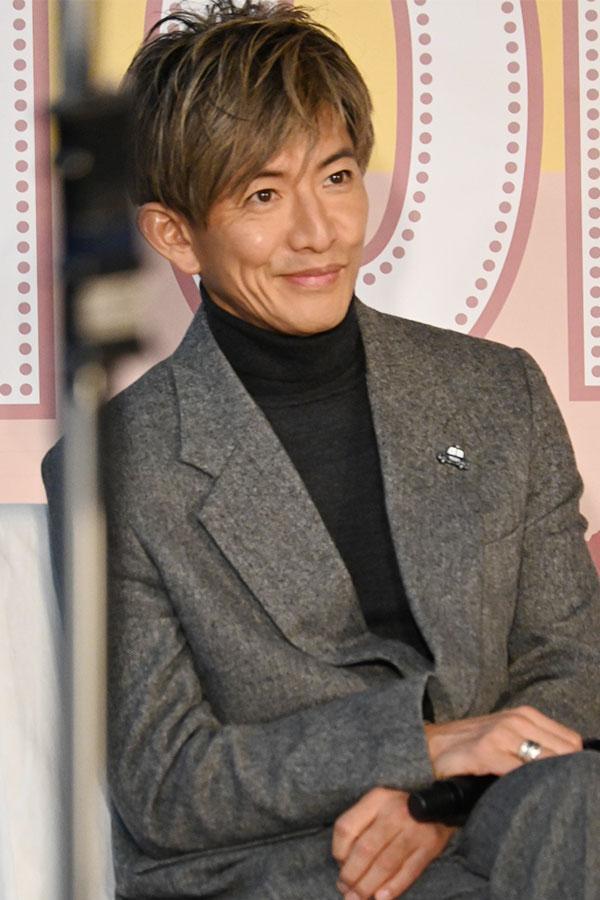 　映画『ＴＯＫＹＯタクシー』のイベントに登壇した木村拓哉（１１月１２日 Ｌｍａｇａ.ｊｐ撮影）