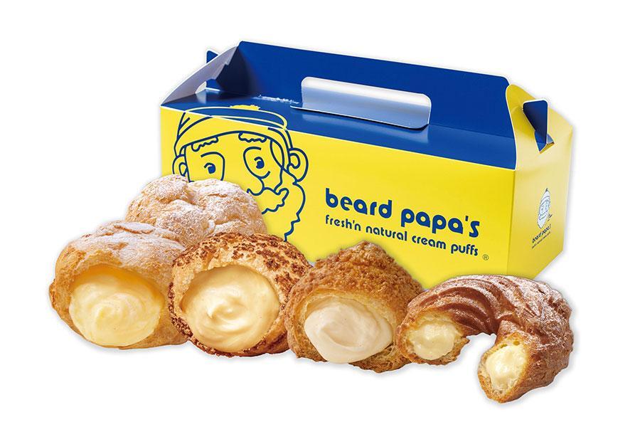 　シュークリーム専門店「ビアードパパ」の「ブラックフライデーセット」（１１８０円）