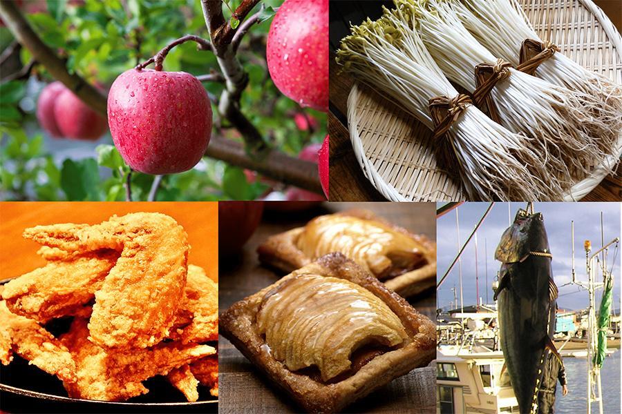 　「大丸神戸店」で開催される『青森県フェア』の商品イメージ