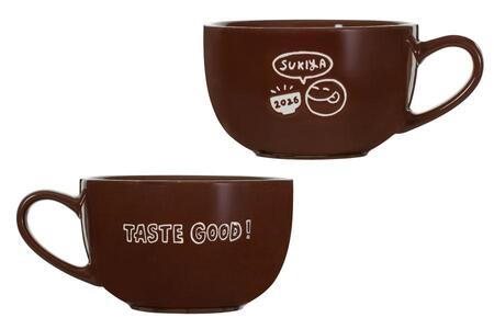 　すき家の福袋「ＳＭＩＬＥ ＢＯＸ ２０２６」のオリジナルスープマグ