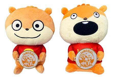 　にしむらゆうじのひみつ展 限定商品 ぬいぐるみセット こねずみ（新・旧１セット６６００円）