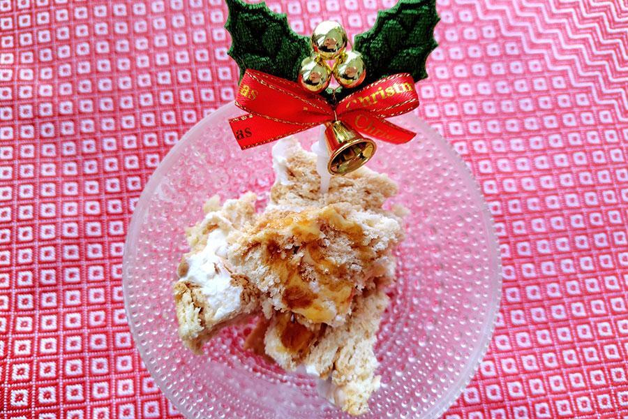 　ヨーグルトとココナッツサブレで簡単スイーツ完成！クリスマスにもオススメ
