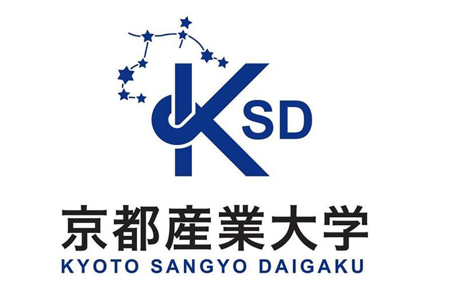 　たくろうへのメッセージに合わせて特製ロゴ「ＫＳＤ」に！（京都産業大学のＨＰ）