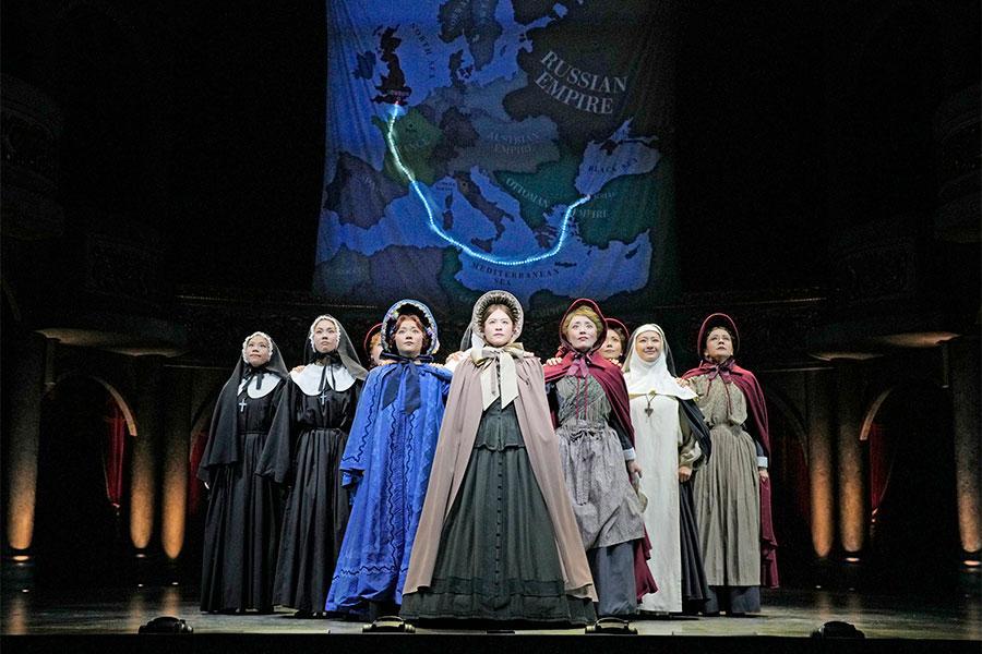 　劇団四季『ゴースト＆レディ』大阪公演より（撮影／野田正明）