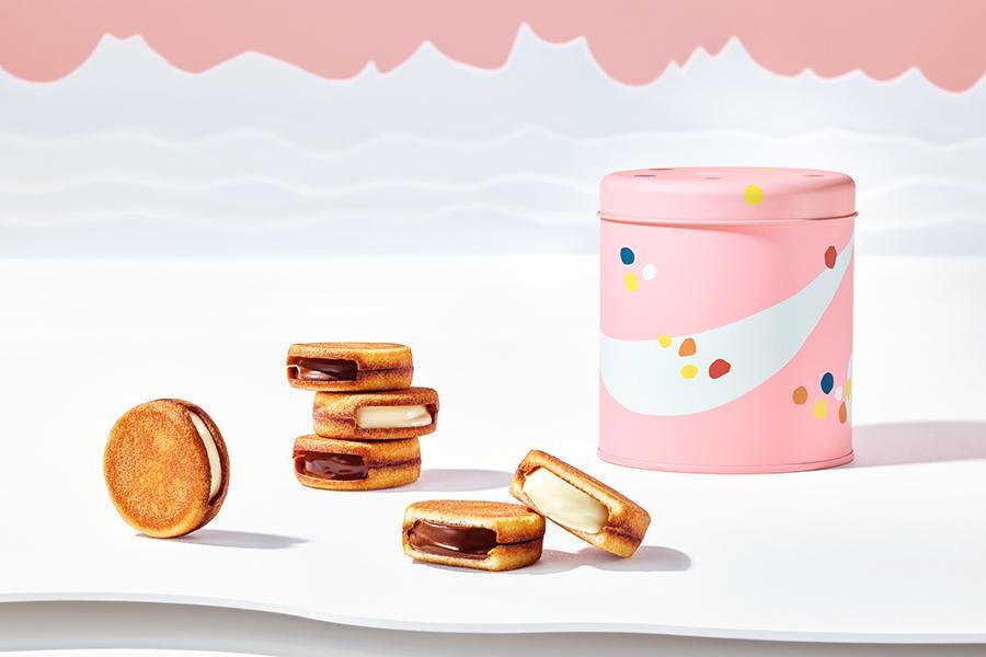 　スノーサンドＶＤ缶（白と黒各３個入２０５２円）